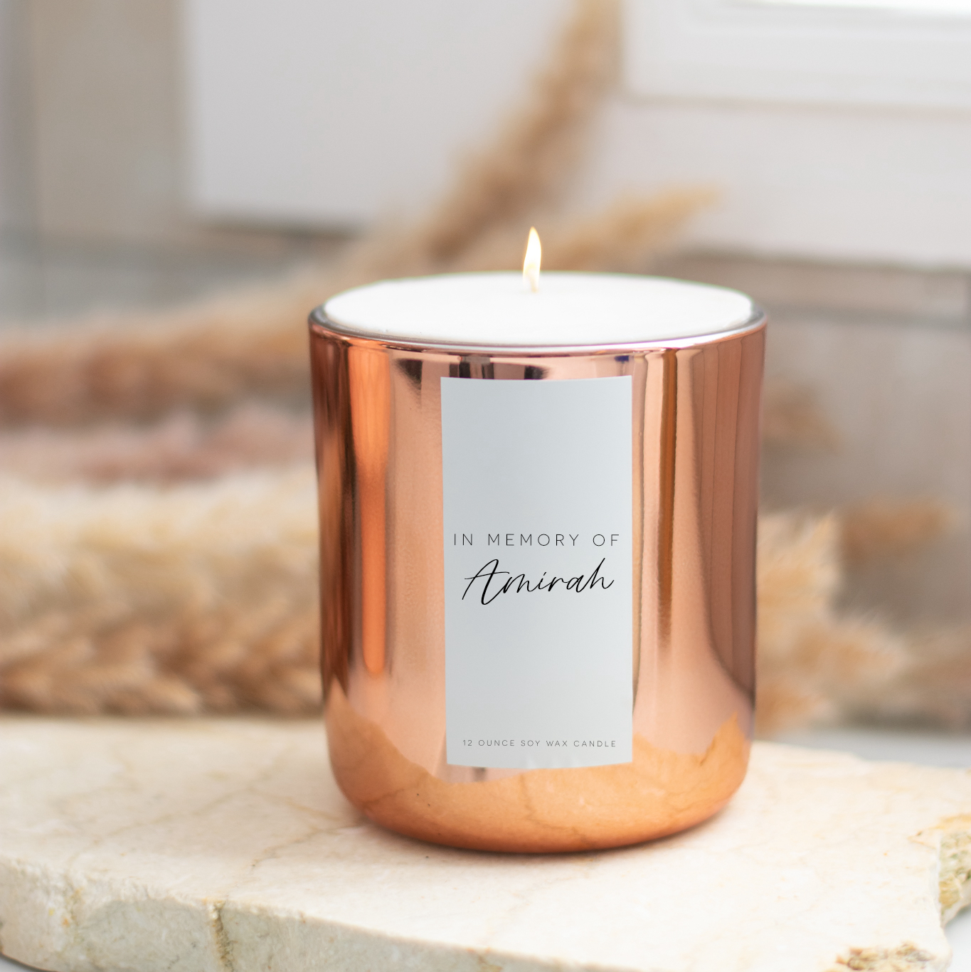 Custom Memorial Candle image number null